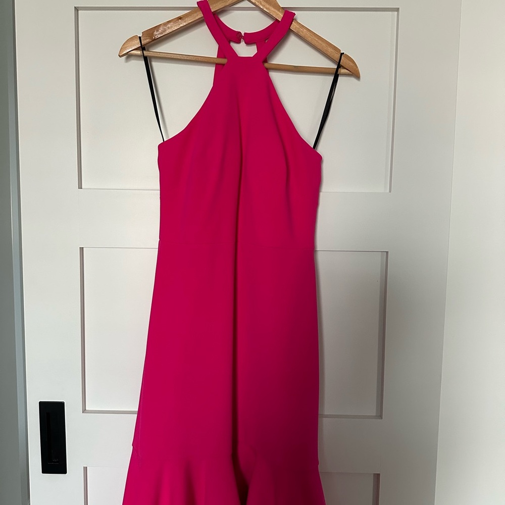 VINCE CAMUTO Pink Halter Dress - Picture 1 of 3
